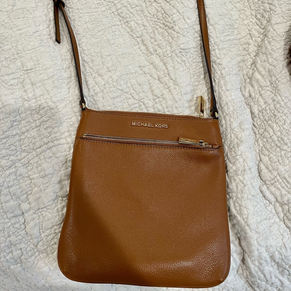 Michael Kors leather cross body bag